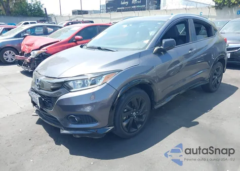 2021 Honda Hr-V Sport z USA, uszkodzony, nr VIN 3CZRU6H18MM731817